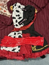 Disney Cruella Dress Costume Size XS ADULT Never Worn See Description