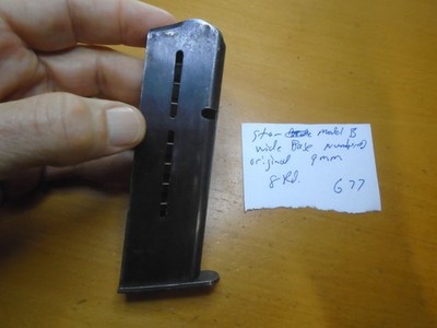 Star Factory Magazine Model Super B 9mm Largo 8rd Finish-Wide Base W/Serial #