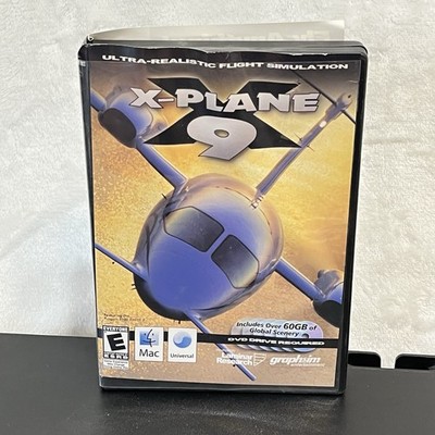 X-Plane 9 Flight Simulation PC Dvd Rom Software 2008 6 Discs - Disc 1 is MISSING