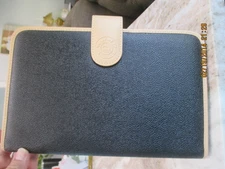 Portfolio/Planner 5 Slot Card Holder Zip Pocket New