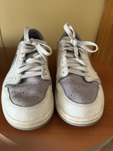 Nike Air Jordan 1 Retro OG Low Atmosphere Grey White Mens Size 11 CZ0790-101 - Picture 2 of 11