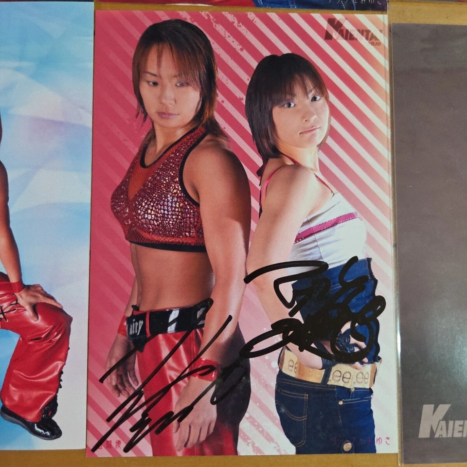 Buy it now Yu Yamagata & Apple Miyuki Postcard Set of 8 Women's Pro Wrestling - Image 2 of 3