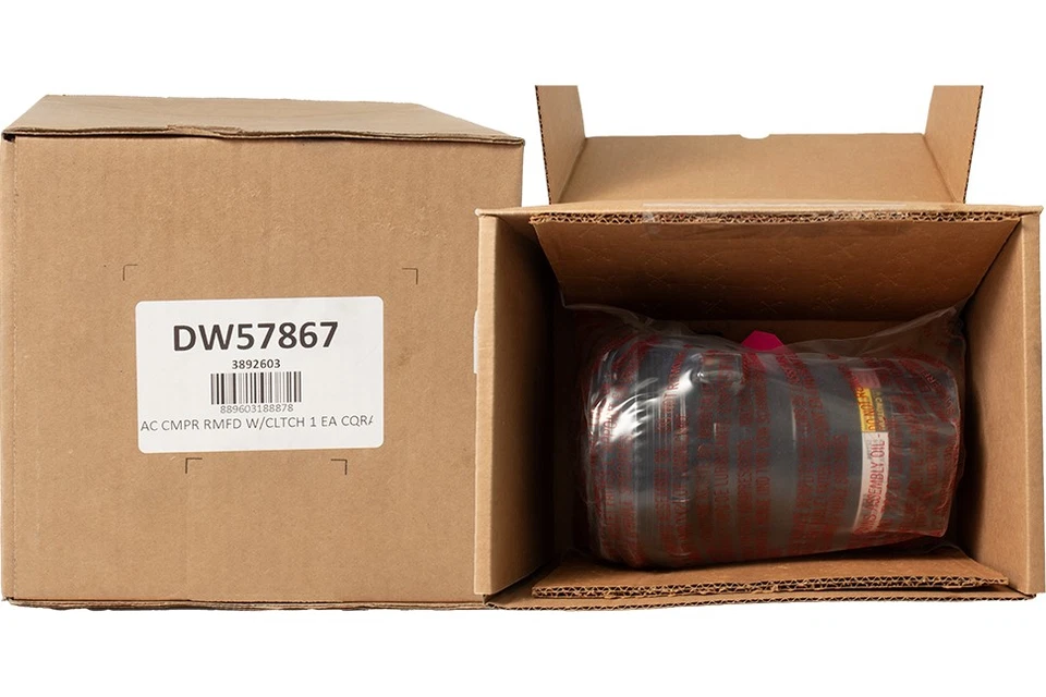 Carquest Remanufactured A/C Compressor Fits 1989-1991 Pontiac Bonneville DW57867 Foto 3 de 4