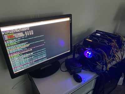 Ethereum Mining Rig 6 GPU