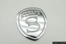 Genuine Strut Rear Emblem Badge Chrome Metal Range Rover Sport Cadillac Escalade Genuine Strut Rear Emblem Badge Chrome Metal Range Rover Sport Cadillac Escalade