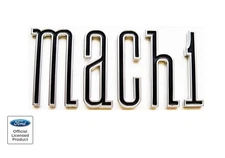 2003-2004 MUSTANG MACH 1 TRUNK LETTERS, PEEL AND STICK