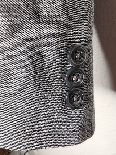 Chaps Boys Blazer Jacket in Gray Size 18 - Picture 4 of 7
