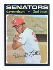 1971 TOPPS BASEBALL #241 WASHINGTON SENATORS DAVE NELSON "FREE SHIP"