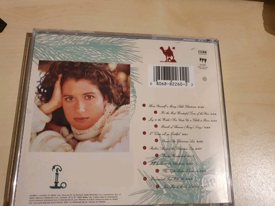 Amy Grant - Home For Christmas CD Album 1992, Top Zustand,  12 Tracks - Bild 2 von 3