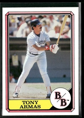 1987 Topps Boardwalk and Baseball Tony Armas Boston Red Sox #15