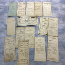 Lot Vintage 1901-1916 Cygnet Weston Wood County OHIO Title Warranty Deeds