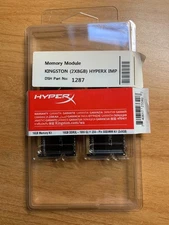 Kingston Hyperx HX318LS11IBK2/16 SODIMM (2x8GB) Kit DDR3L Non-ECC/Unbuf-Open Box