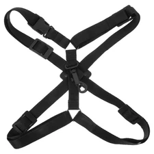 Adjustable Alto/Tenor/ Sax Saxophone Harness Shoulder Strap (Black)