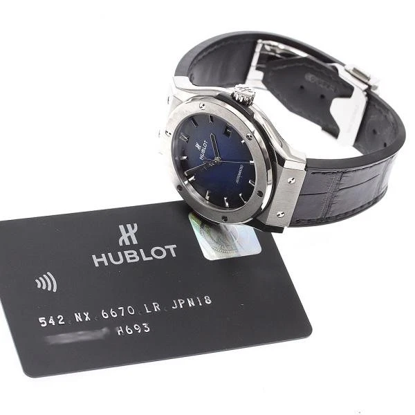 Hublot — Hublot Classic Fusion Deep Blue 542.NX.6670.LR.JPN18 42mm Automatic Watch #C2584