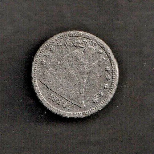 1888-S Seated Liberty Quarter San Francisco