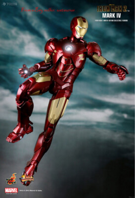 Perfect HotToys 1/6 Mms123 Iron Man 2 Mark Iv In Stock New | eBay