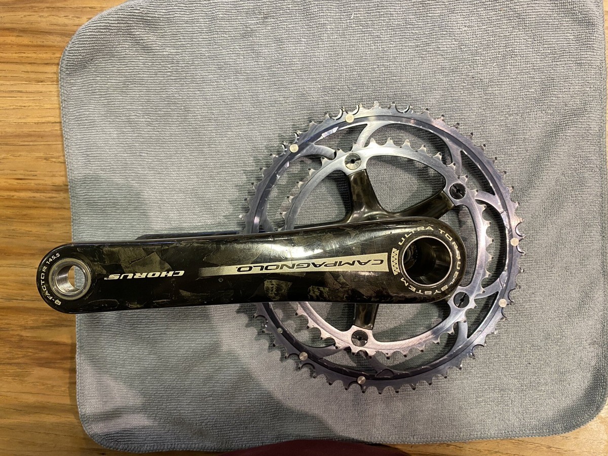 Campagnolo 10s Chorus Ultra Torque Carbon Crankset 175mm 53 Campagnolo 10s Chorus Ultra Torque Carbon Crankset 175mm 53