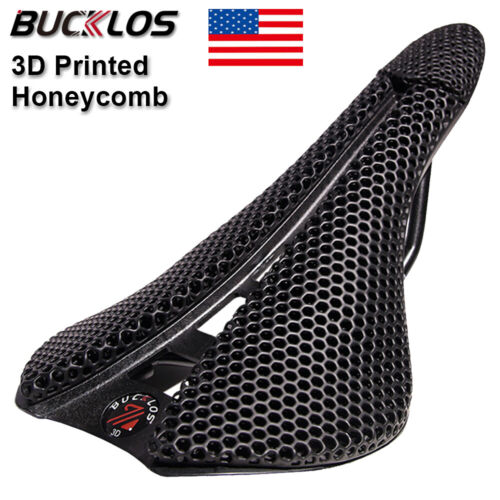 3D Printing Bicycle Saddle Cushion MTB Mountain Road Bike Comfortable Seat ​Pad - Picture 1 of 9