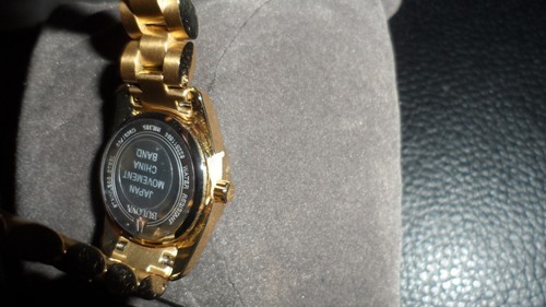 Bulova Classic Gold Tone Stainless Steel Crystal Ladies Watch- Model 98L315 NWT - Picture 10 of 12