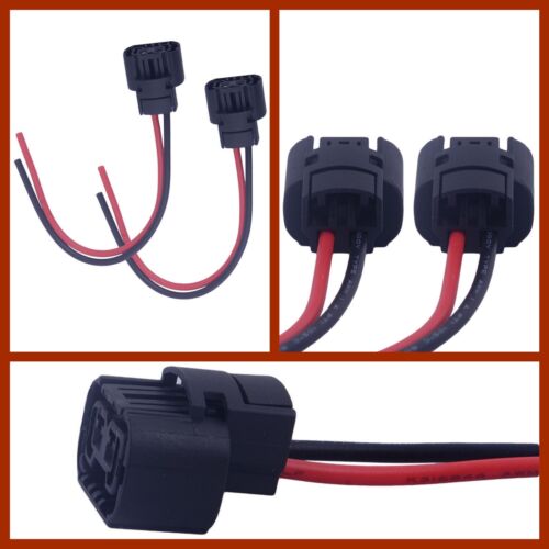 5202 H16 2504 PS24W plug Connector Wiring Pigtail Harness For Fog Lights JEEP GM - Picture 1 of 12