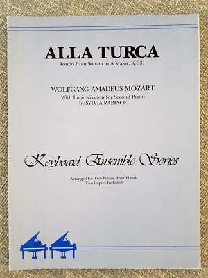 Mozart Alla Turca Rondo From Sonata A Major - Duo Improv by Sylvia Rabinof 1990