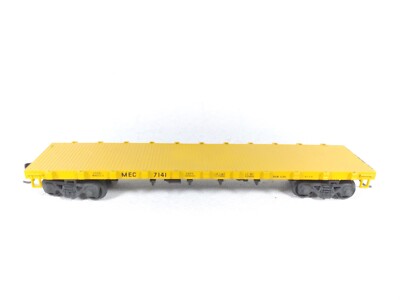 HO Train MEC 40' Flat Car #7141