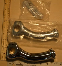 5 3/4" Fatty Pullback Riser Kit Chrome #26-0539