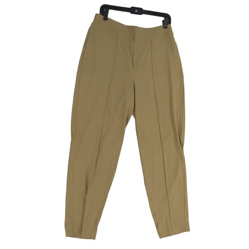 Athleta Womens Venture Pants 24 Brown Pull On Drawstring Stretch  display picture 1