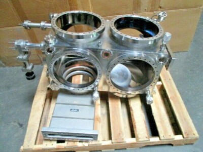 Thermionics 595319 Chamber, VAT F-40860-01 Gate Valve, High VAC, Turbo, 100999