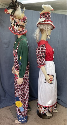 Adult Farmer couples costume - excellent condition - 第 4/11 張圖片