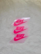 Three 1.5" Nike Logo Swoosh DO IT Iron On Decal / FREE SHIPPING in the US DIY