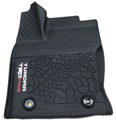 Genuine Toyota 2022 & Newer Tundra TRD PRO All Weather Floor Liners/Mats PT206-3