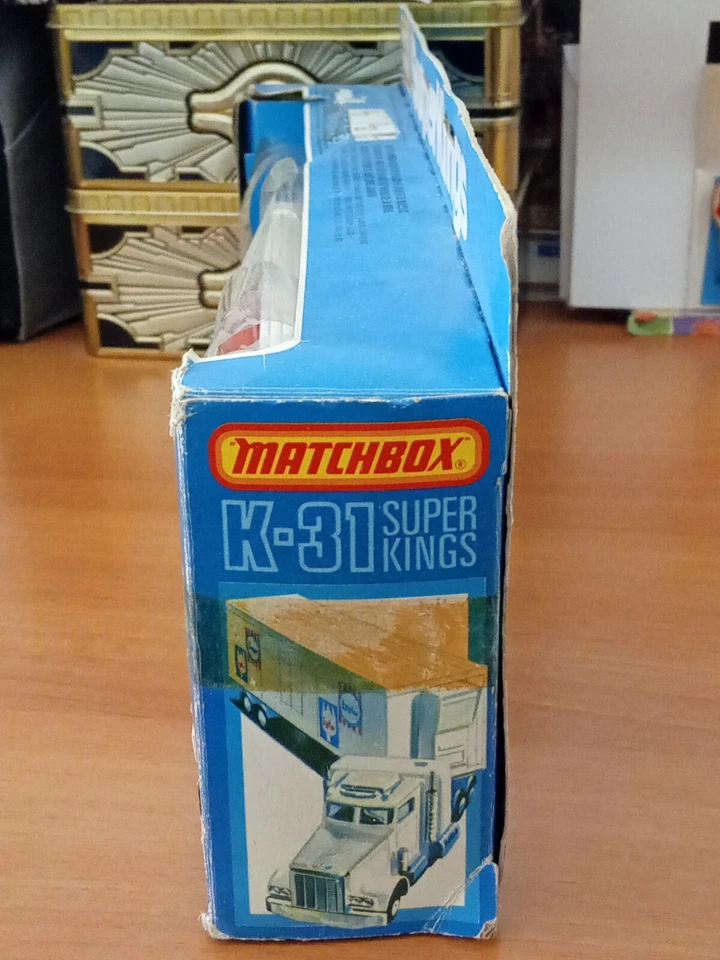 Matchbox Superkings K-31, "Peterbilt Refrigeration Truck" Coca Cola. Con Box. - Immagine 4 di 4