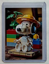 Snoopy Limited Edition Artist Signed “The Minifigure” Trading Card 3/10