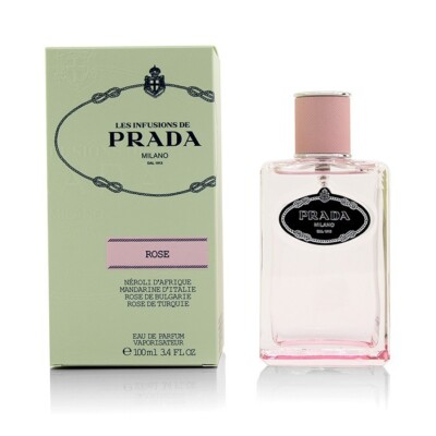Prada Les Infusions De Rose 3.4 oz. (100ml) Eau de Parfum Spray Women New Sealed