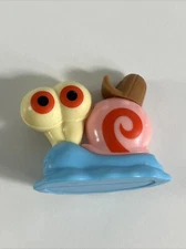 Sponge Bob Square Pants Gary the Snail Cake Topper Hard Plastic Toy 1.5" Tall
