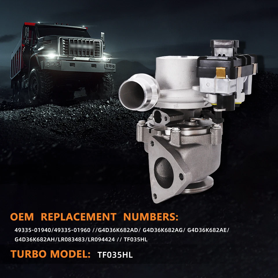 Turbolader Jaguar XE XF F-Pace 2.0 TD4 Range Rover Discovery 2.0 L 49335-01940 - Bild 3 von 4