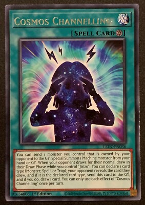 Kosmos-Channeling | LED7-DE036 | Rare | 1. Auflage | Rage of Ra | YuGiOh
