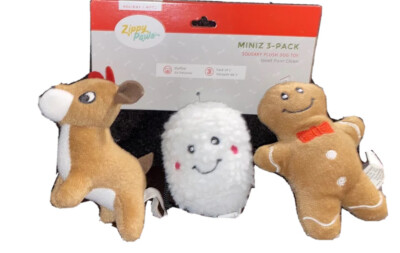 zippypaws squeaky plush dog toy