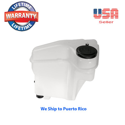 Windshield Washer Fluid Reservoir W/Pump Fits Prizm Corolla 1998-2002 L4 1.8L