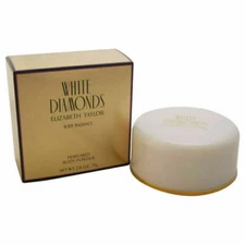 White Diamonds Perfumed Body Powder 2.6oz 75g in Box by Elizabeth Taylor  