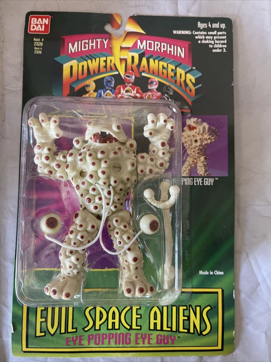 VTG Mighty Morphin Power Rangers Eye Popping Eye Guy Evil VTG Mighty Morphin Power Rangers Eye Popping Eye Guy Evil