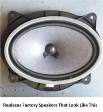 Front Door 6x9 inch Aftermarket Speaker Adapter Bracket Install Wire Harness 