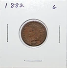 1882 US Indian Head Cent  G Good Free Shipping