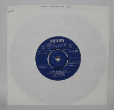 Shirley Bassey - Hands Across The Sea - 1958 Vinyl 7'' Single - Philips 45-PB.845