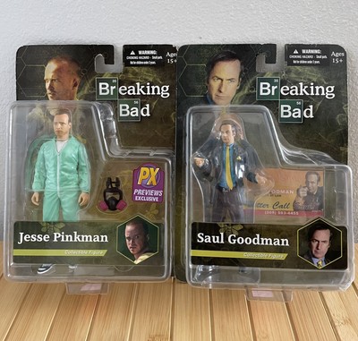 Breaking Bad Action Figure Lot - Jesse Pinkman, Saul Goodman