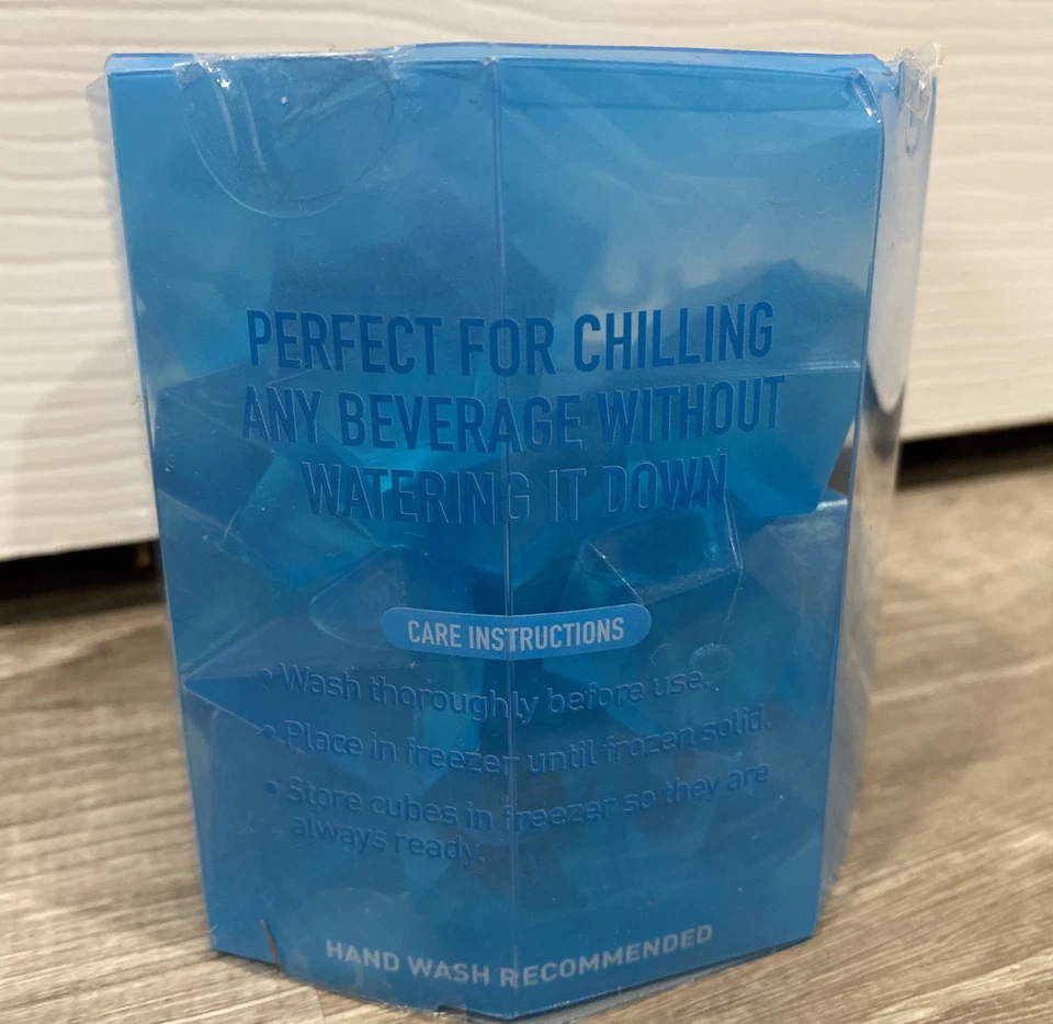 NUEVO Lote de 18 (540 cubos) Evriholder "On The Rocks" Cubitos de Hielo Reutilizables Azules Foto 4 de 4
