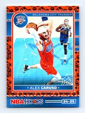 #178 2024-25 Hoops Haunted ORANGE Alex Caruso Oklahoma City Thunder
