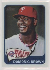 2014 Topps Heritage Chrome /999 Domonic Brown #THC-310 0c2