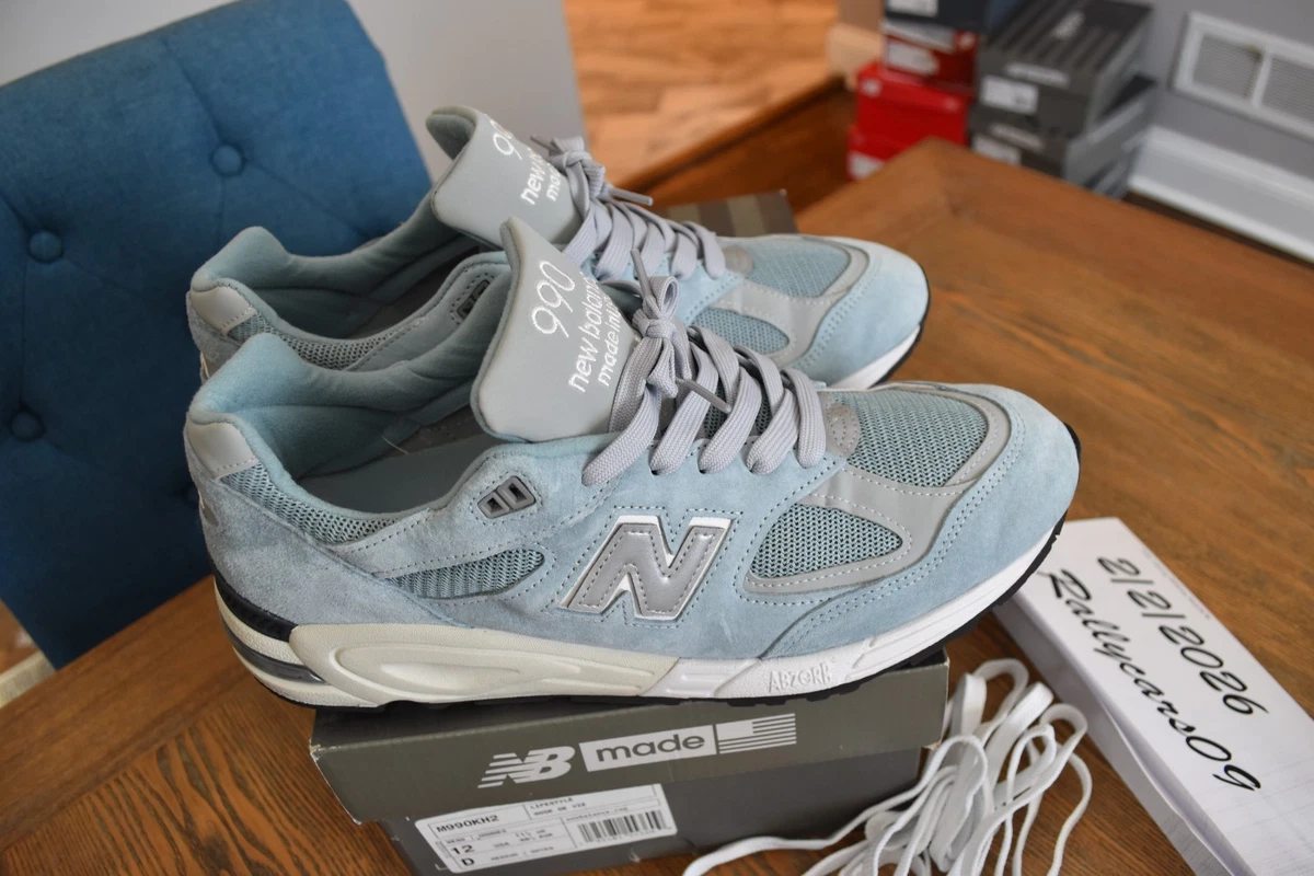 New Balance Kith x 990v2 Made in USA Storm Blue | eBay